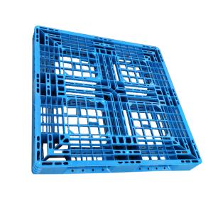 Quality Single Faced Light Hygienic Euro Plastic Pallet 1100X1100X125mm wholesale