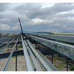 Long Span Prefabricated Steel Structure Bridges Customized Size