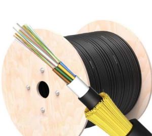 Quality Single Jacket Self Supporting Aerial Cable Outdoor ADSS 12 Core UL wholesale