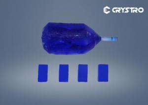 Quality 1.6um Lasers MgAl2O4 Co Spinel Crystals UV Resistant Without Intracavity wholesale