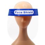Transparent Disposable Face Shield , Anti Virus Fog Plastic Face Shields