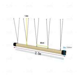 Quality Combination Swing Outdoor Rope Bridge 120mm For Playground Equipment wholesale