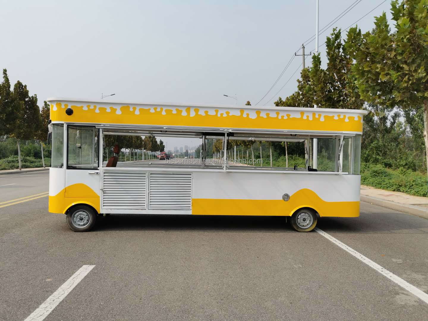 Easy to Operate 2022 Electric Mobile Snack Food Cart/Kiosk/Truck for Home and Abroad