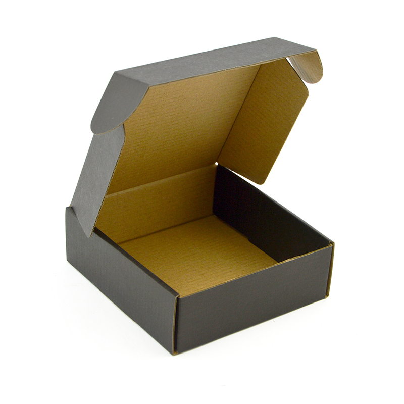 Custom Black Shipping Corrugated Paper Box 4C Printing for Mailing | Mailer Box Bulk