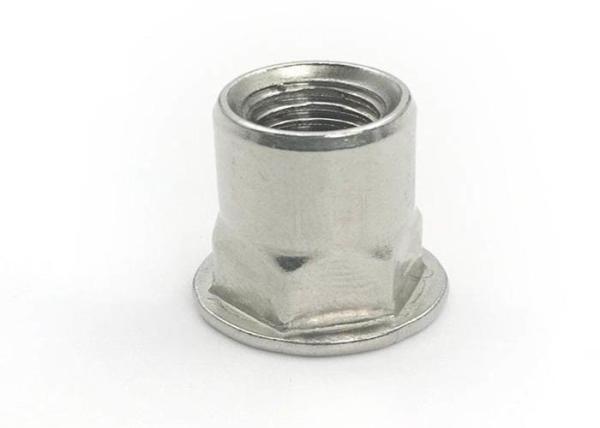 M4 B8 B8M B8T A453 Stainless Steel Rivet Nut Polished Semi Hex Hexagon