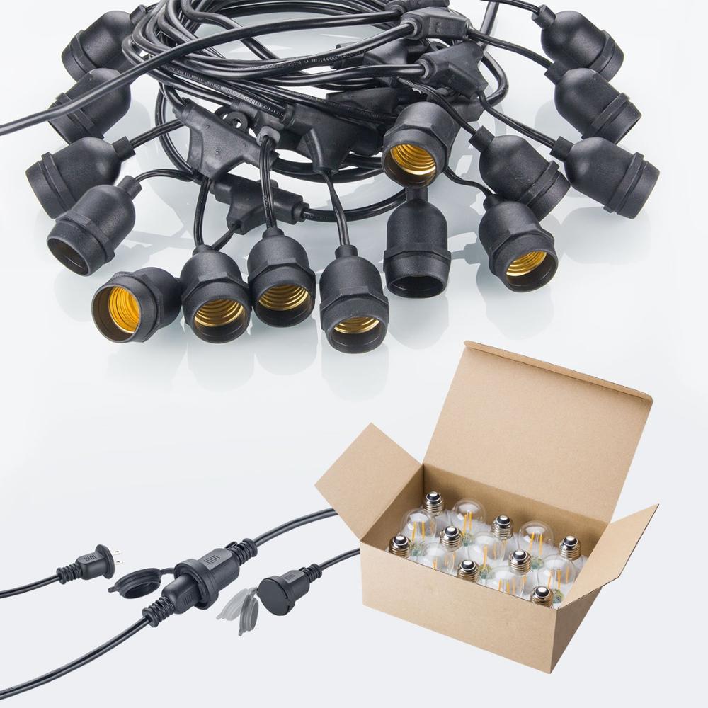 Outdoor Festoon String Lights S14 Outdoor Led String Lights