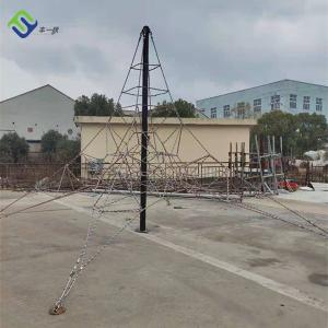Quality Polyester Pyramid Childrens Climbing Equipment Nets For Playgrounds wholesale