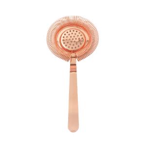Quality Copper Plated Stainless Steel Bar Strainer For Bar Restaurant Home wholesale