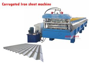 Quality Corrugated Iron sheet machine, Steel Structure Ribbed Panel Machine For Corrugated Iron Sheet wholesale