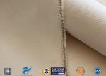 900℃ Highly Heat Resistant Silica Fabric 0.7mm Brown High Silica Cloth Satin