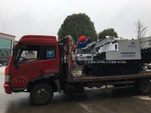 Quality Water Well Anchor Drilling Rig , Anchor Drilling Machine 1900bpm Impact Frequency wholesale
