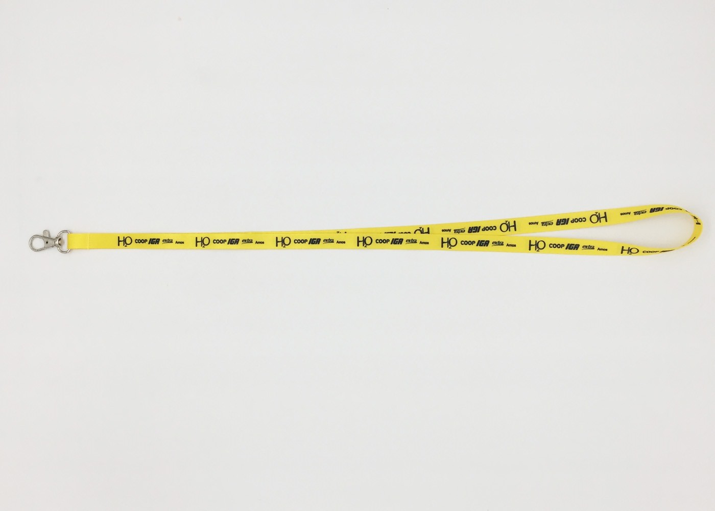 Flamboyant ECO-Friendly Lanyard with logo heat transfer for exhibiton