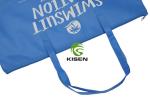 Zippered Resealable Polypropylene Bags , Blue Polypropylene Shopping Bags