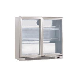 Quality 200L Double Hinge Door Beer Cooler Back Bar Chiller From RUIBEI Refrigeration wholesale