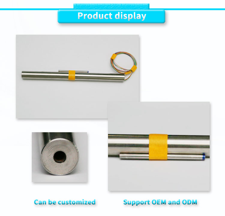 Customizable UNIVO UBMD-375AY High-Temperature LVDT Linear Displacement Sensor for Industrial