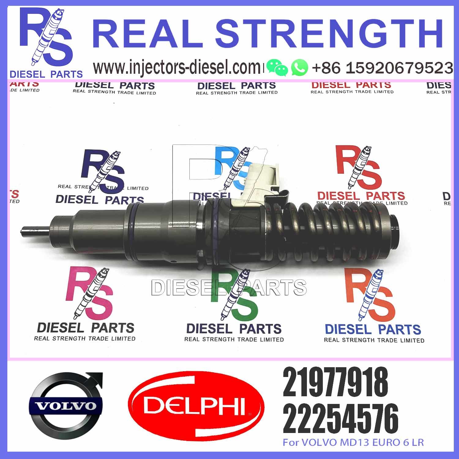 BEBE4P02001 21977918 Diesel Engine Parts Fuel Injector BEBE4P02001 21977918