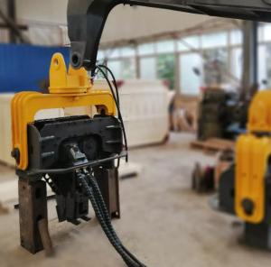 Quality 2800rmp Hydraulic Pile Hammer 12 Meters Mount Driver For Hitachi ZX300 ZX330 ZX200 wholesale