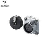 9 pin m20 Audio Cable Sealed Circular Battery Signal Connector