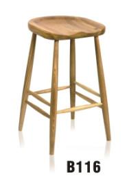 Quality North Europe style ashwood bar chair furniture wholesale