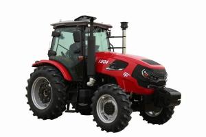 Quality Agricultural Four Wheel Tractors With Loader And Backhoe Mini Farm Tractor wholesale
