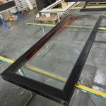 Electric Aluminum Skylight Frame Customized Aluminium Pitched Roof Windows