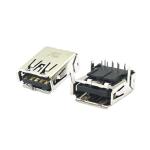 9Pin USB3.1 Female USB Socket Charging Connector Dip 90 Degrees RVS