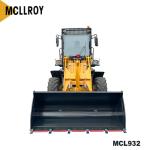 Multifunctional Wheeled Loading Shovels Small Articulated 1.9m Bucket Length