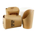 Glossy Fast Food Sandwich Fried Chicken Boxes Packaging Cardboard Paper