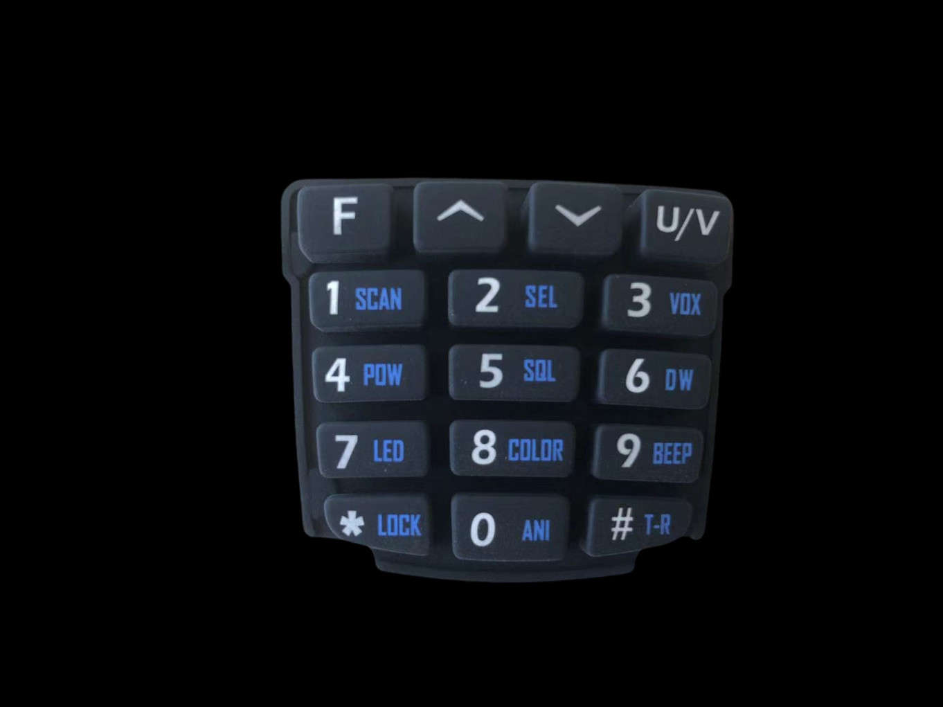 Custom Silicone Rubber Keypad Interpone Keypad Intercom Button