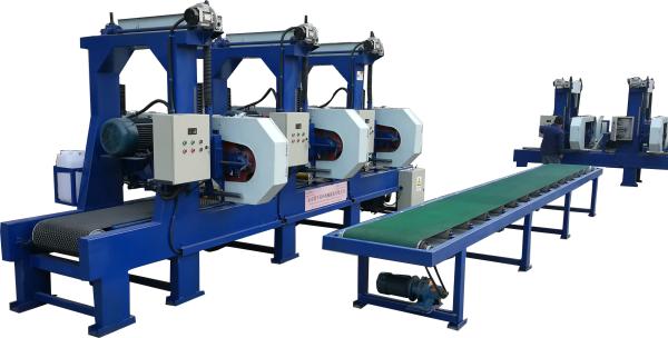Horizontal Band Saws Mill For Sawing Wood Multiple Sawmill Machine,5 saw mill