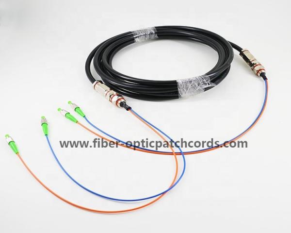 Underwater Waterproof Fiber Optic Patch Cords Jumpers Cables Duplex SC LC