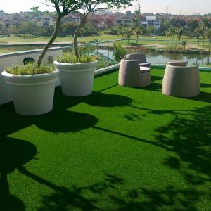 Quality Strong UV Resistance Indoor Grass Mat Floor Coverings / Leisure Turf Landscaing wholesale