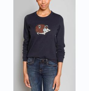Quality WOMEN'S 100% COTTON APPLIQUE EMBROIDERY KNITTED SWEATER ( PULLOVER ) wholesale