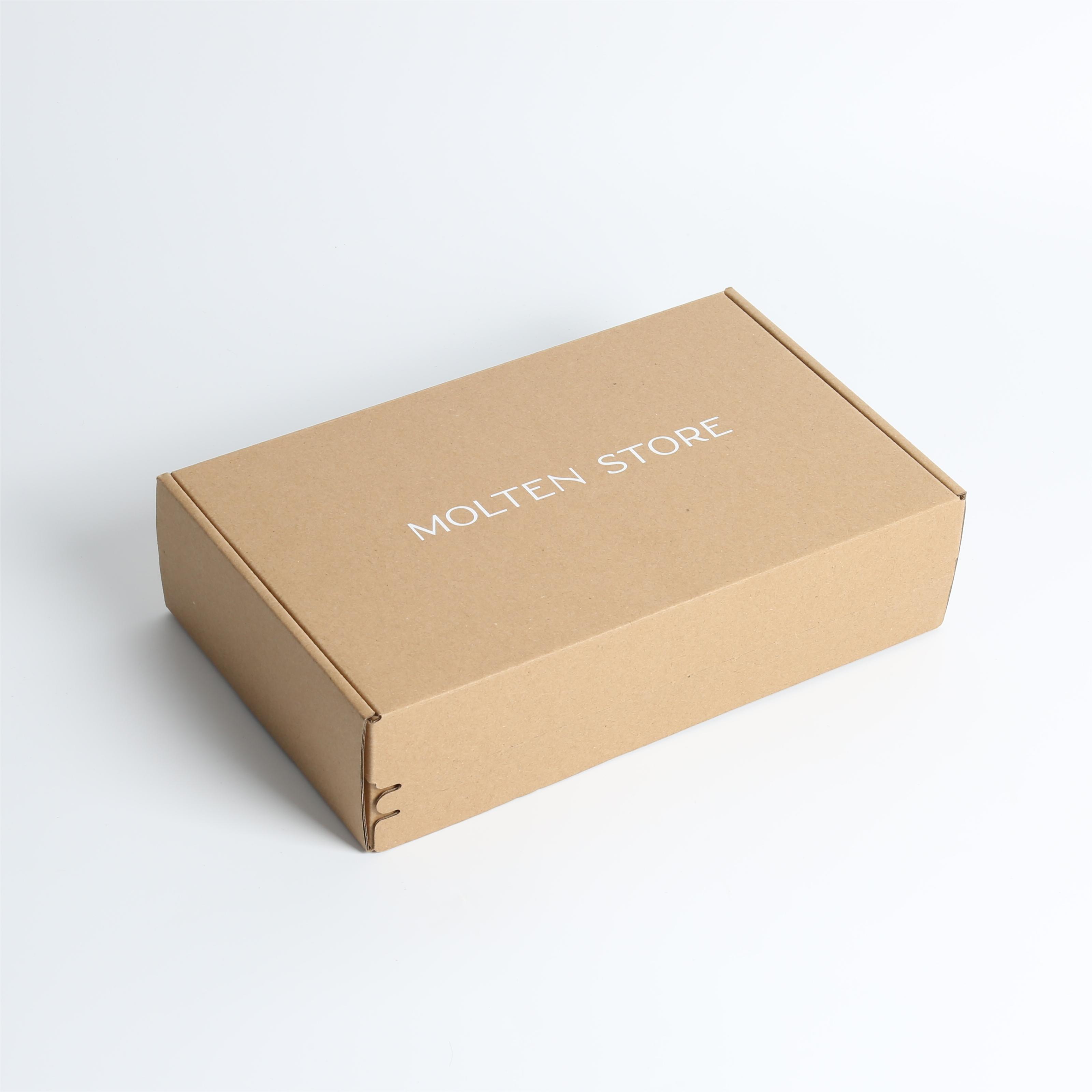 Corrugated Zipper Paper Box Eco-friendly and Durable Packaging for Small Business