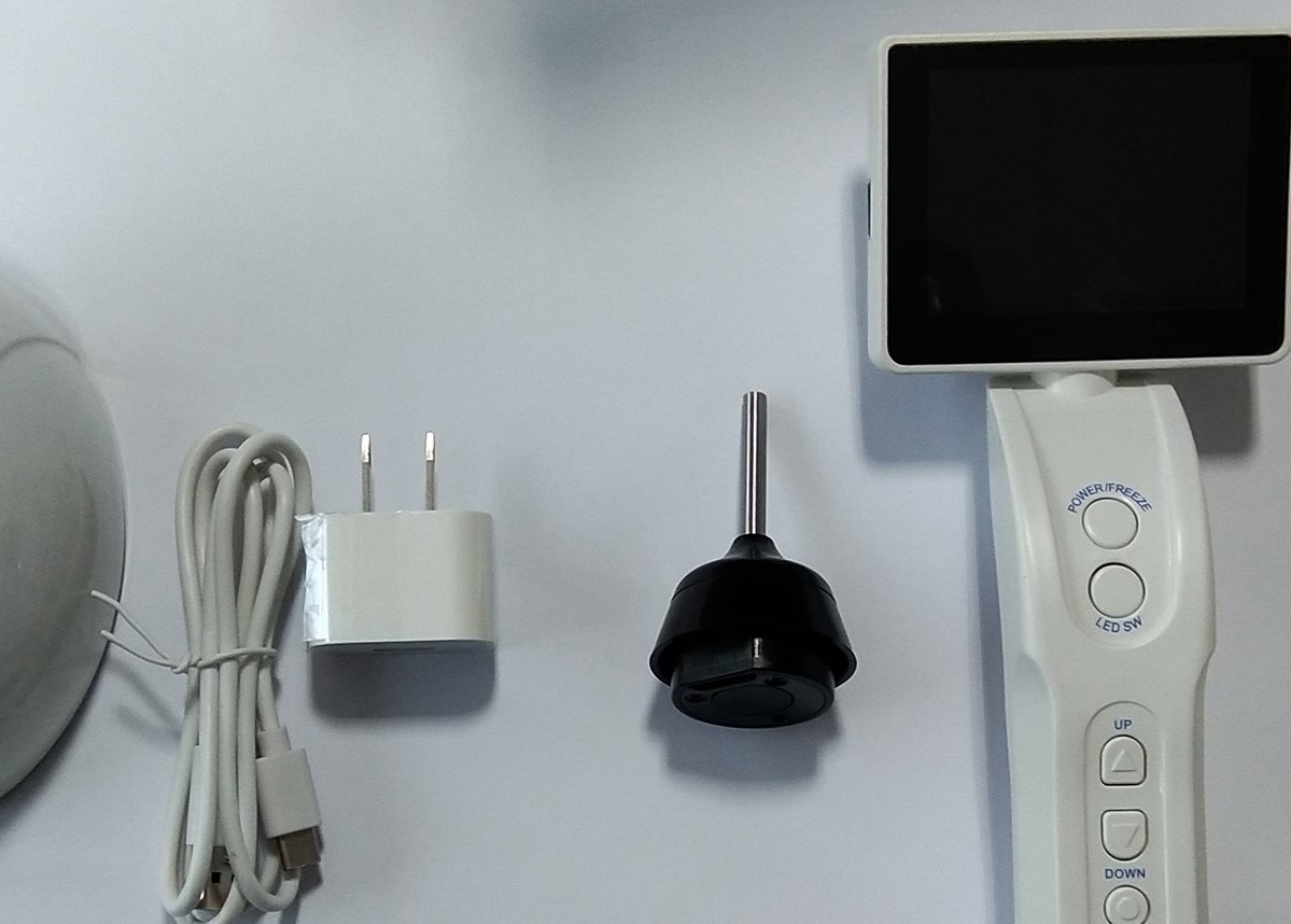 Handheld 3'' LCD Monitor Visual Inspection Otoscope Ear Equipment