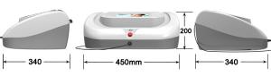 Quality High frequency spider veins removal machine laser treatment for broken veins wholesale