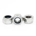 Galvanized Customized Hex Nylon Lock Nut For Imperial Inch Measurement