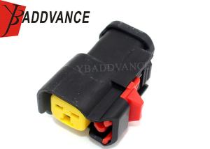 Quality PA66 Housing Fuel Injector Connectors / Waterproof 2 Pin Automotive Connector wholesale