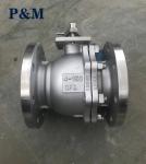 JIS10K stainless steel SCS13 2-PC ball valve