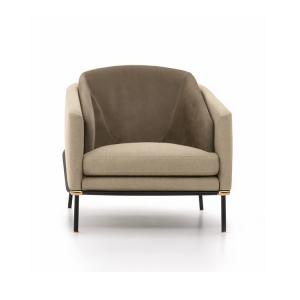 Quality FLI NOIR True Innovations Fabric Accent Chair Steel Base Built - In Seat wholesale