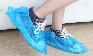 Quality Breathable Non Woven Shoe Cover , Disposable Boot Covers Eco Friendly wholesale