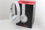 BRAND NEW BEATS BY DR. DRE SOLO2 WIRED ON EAR HEADPHONES HEADSET SEALED white
