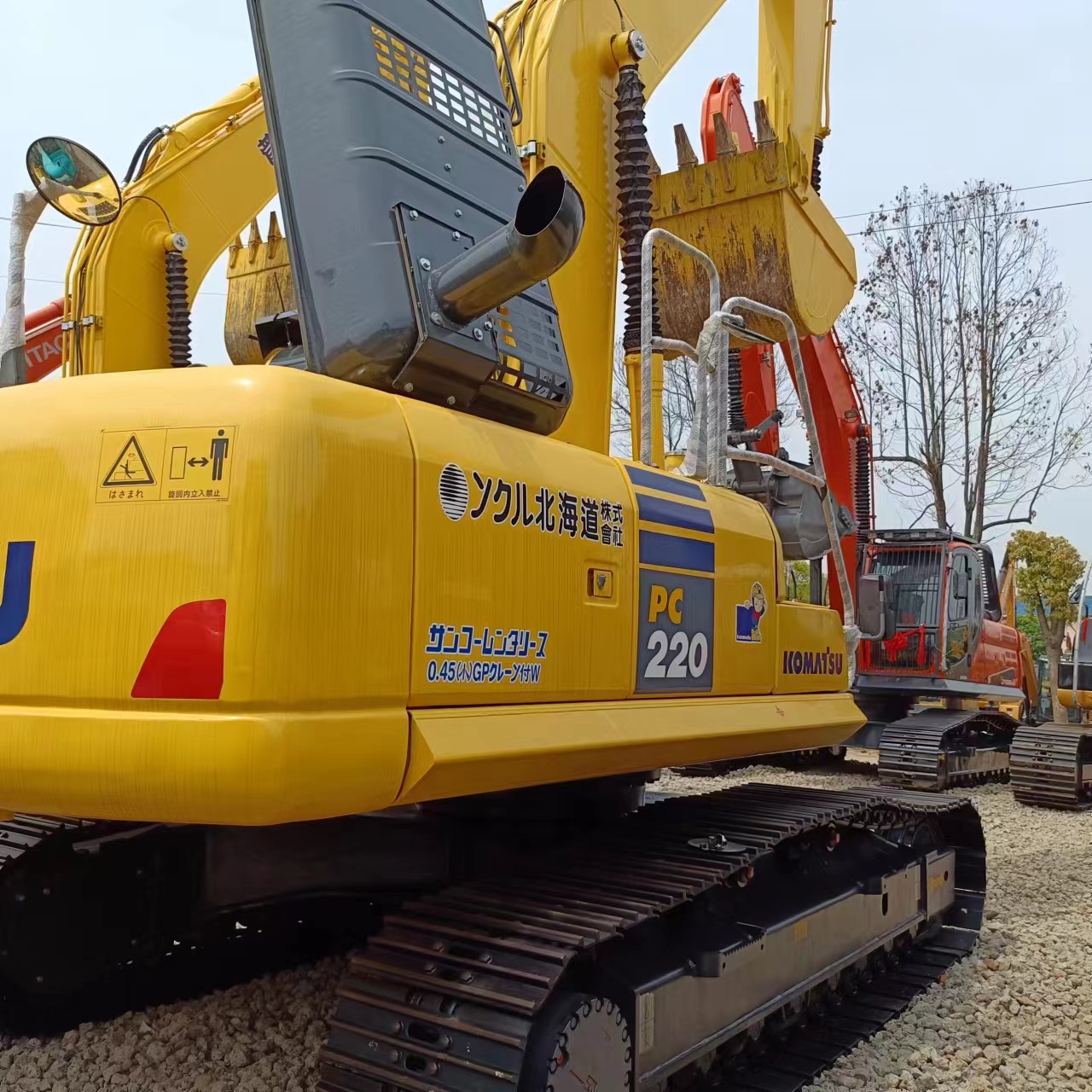 Original Hydraulic Valve Komatsu PC220 Excavator Second Hand 0-2000 Working Hours Now