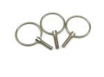 C1008 Non Standard Fastener , M6x16 small stainless steel eye screws