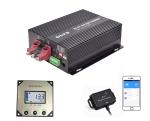 30A Solar Battery Charger Dual Input In-Vehicle Battery Charger DC 12V-DC12V For