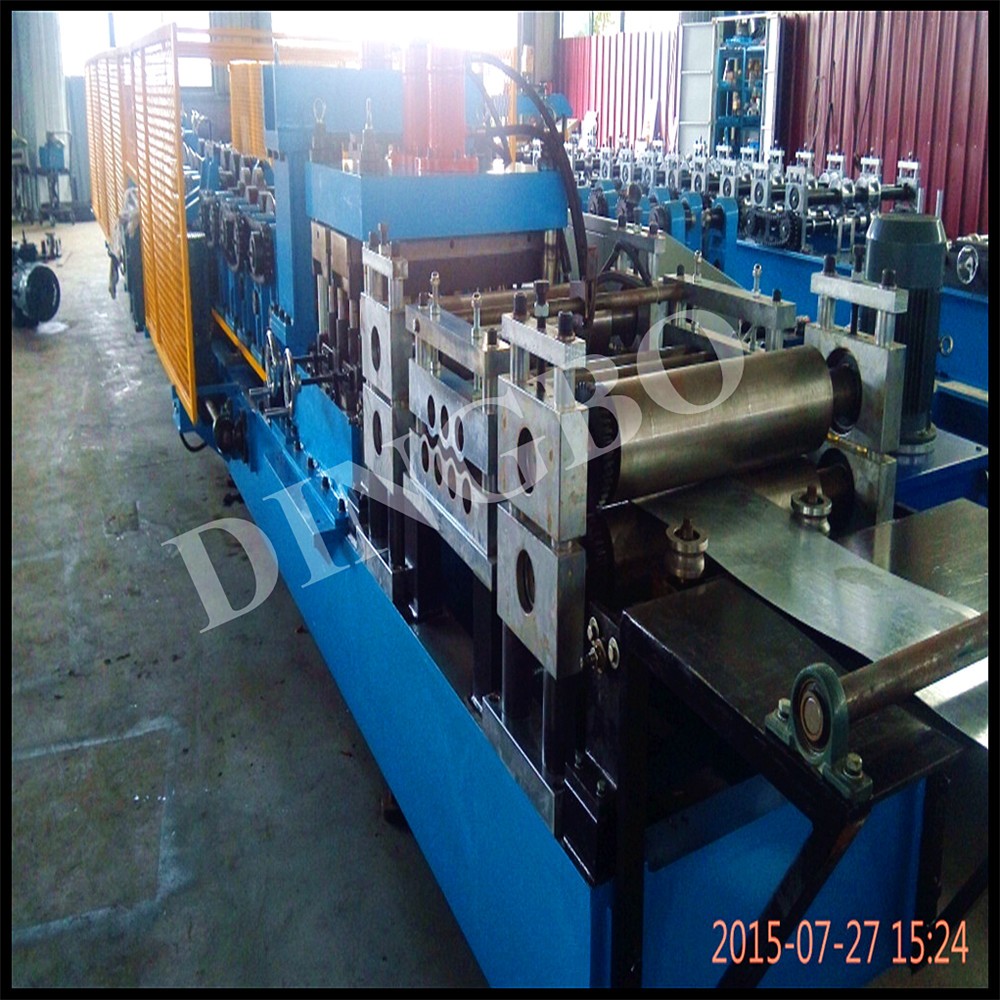 Casting Steel Plate Rolling Machine , K Span Roll Forming Machine Gardens Use