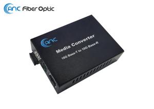 Quality 10 Gigabit Copper Fiber Optic Media Converter 10G Base T To 10G Base R wholesale