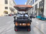 4+2 Seat Electric Golf Car Customized New Energy Sightseeing Car Scenic Area