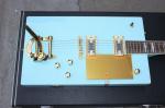 Custom Vintage Grand G5810 Bo Diddley Light Green Suqare Electric Guitar