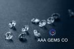 VVS Grade Loose Moissanite Pure Carbon Diamond 0.8mm - 18mm Size RM-030